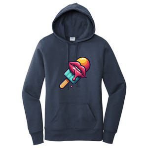 Ice Cream Day Design Ice Cream Party 2024 Gift Women's Pullover Hoodie