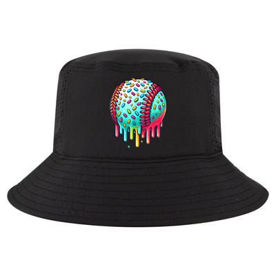 Ice Cream Drip Baseball Stuff Baseball Drip For Boy Graphic  Cool Comfort Performance Bucket Hat
