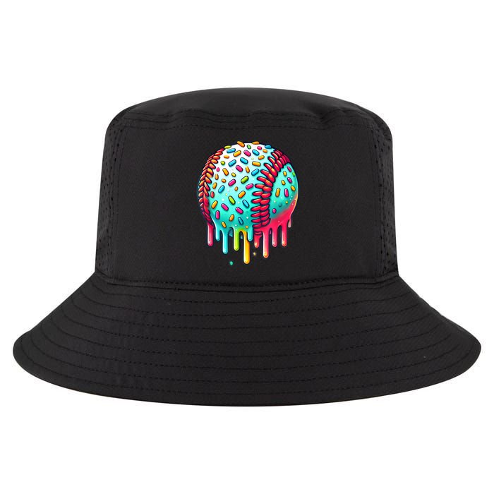 Ice Cream Drip Baseball Stuff Baseball Drip For Boy Graphic  Cool Comfort Performance Bucket Hat