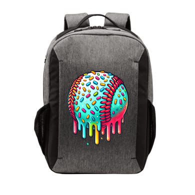 Ice Cream Drip Baseball Stuff Baseball Drip For Boy Graphic  Vector Backpack