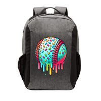 Ice Cream Drip Baseball Stuff Baseball Drip For Boy Graphic  Vector Backpack