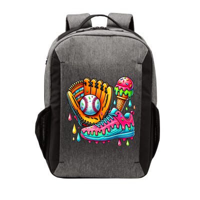 Ice Cream Drip Baseball Stuff Baseball Drip For Boy Vector Backpack