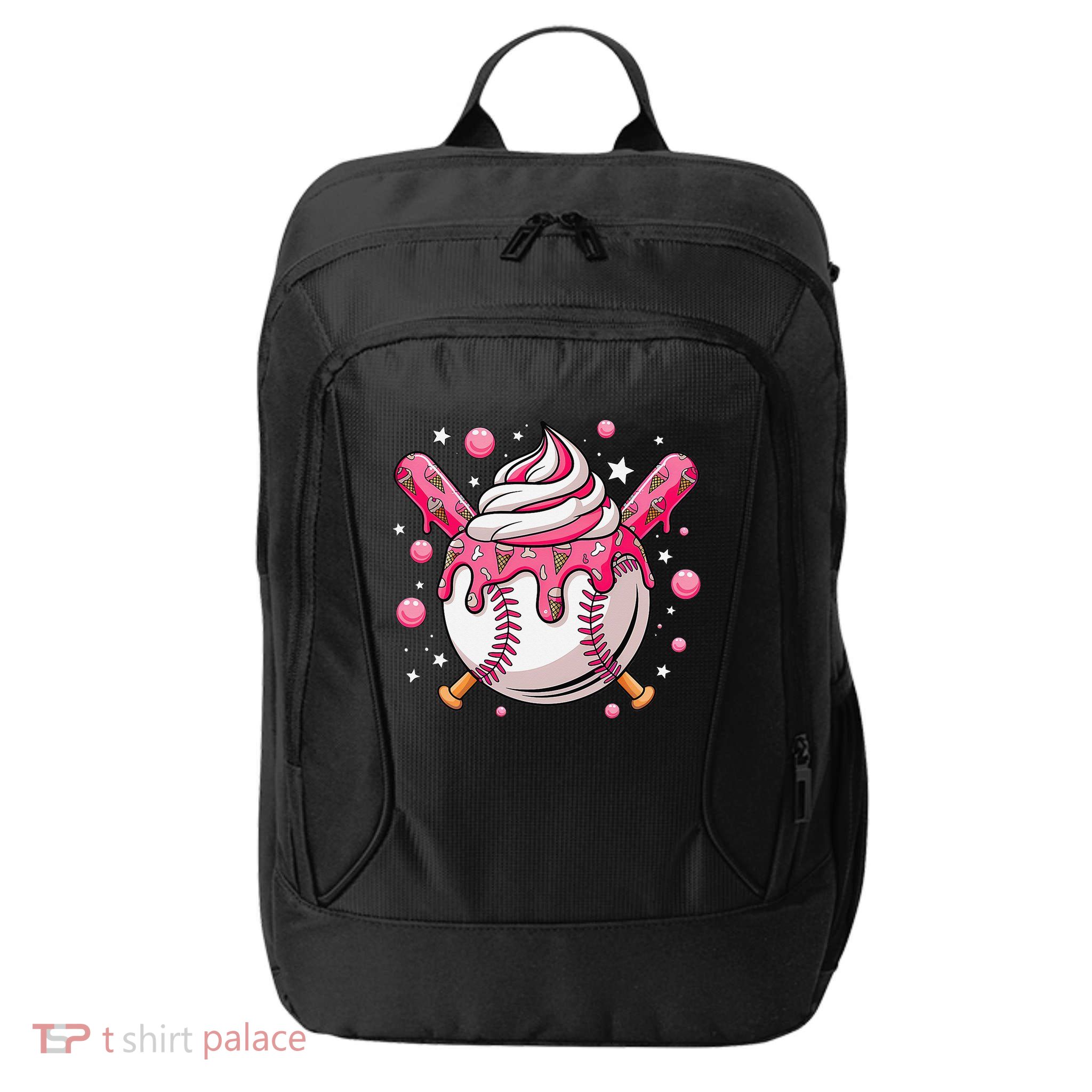 Ice Cream Drip Baseball Stuff Stuff Baseball City Backpack