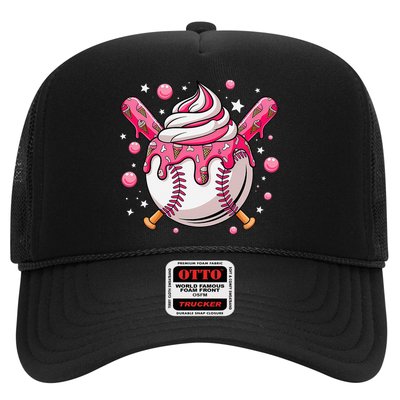 Ice Cream Drip Baseball Stuff Stuff Baseball Trucker Hat