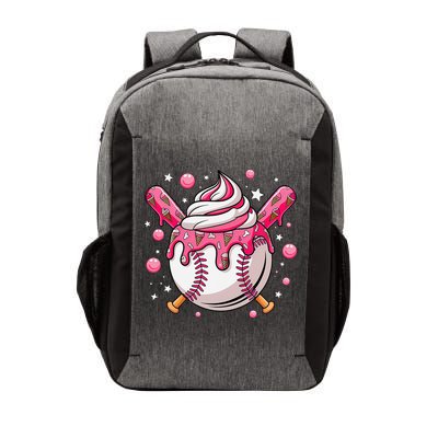 Ice Cream Drip Baseball Stuff Stuff Baseball Vector Backpack