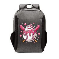 Ice Cream Drip Baseball Stuff Stuff Baseball Vector Backpack