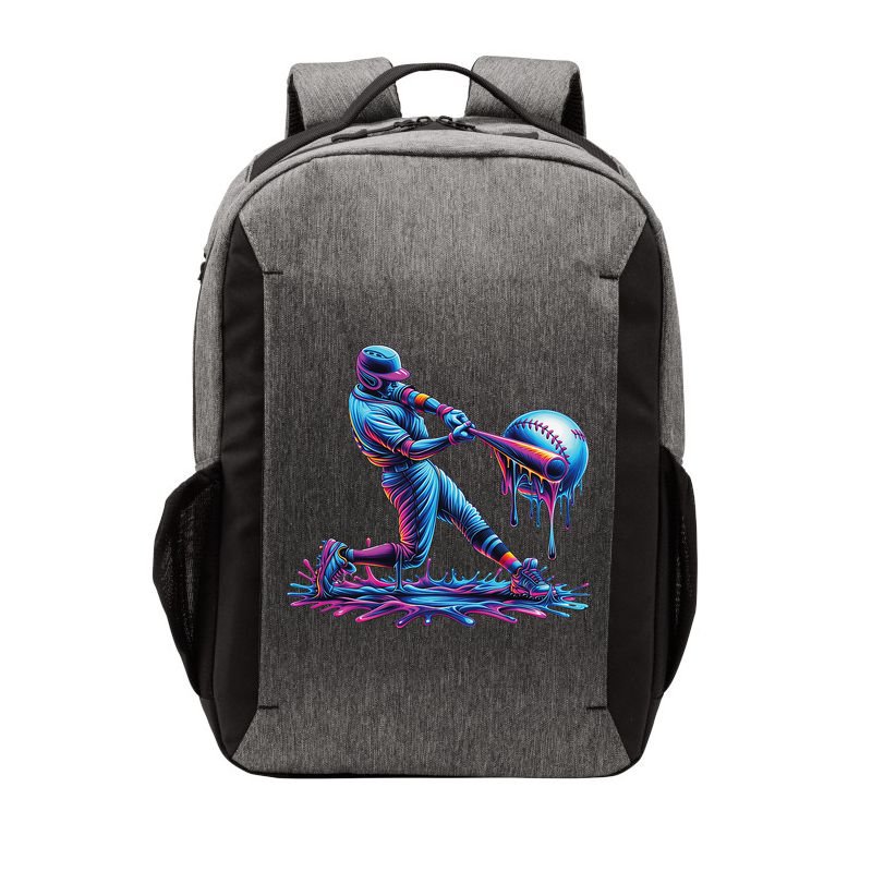 Ice Cream Drip Baseball Bat Baseball Player Vector Backpack