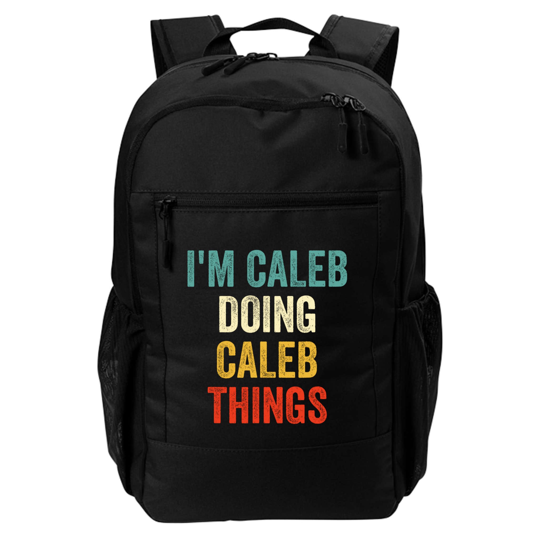 IM Caleb Doing Caleb Things Funny Backpack