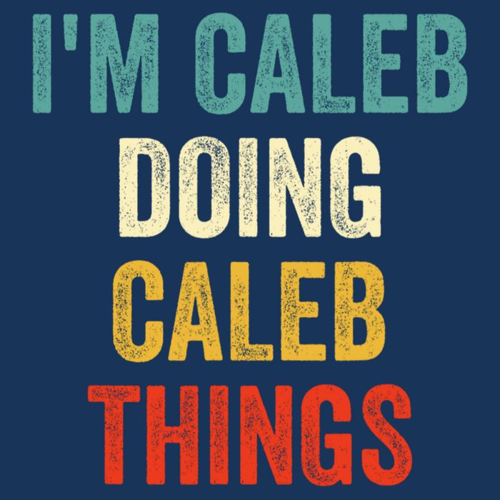 IM Caleb Doing Caleb Things Funny Baby Bodysuit