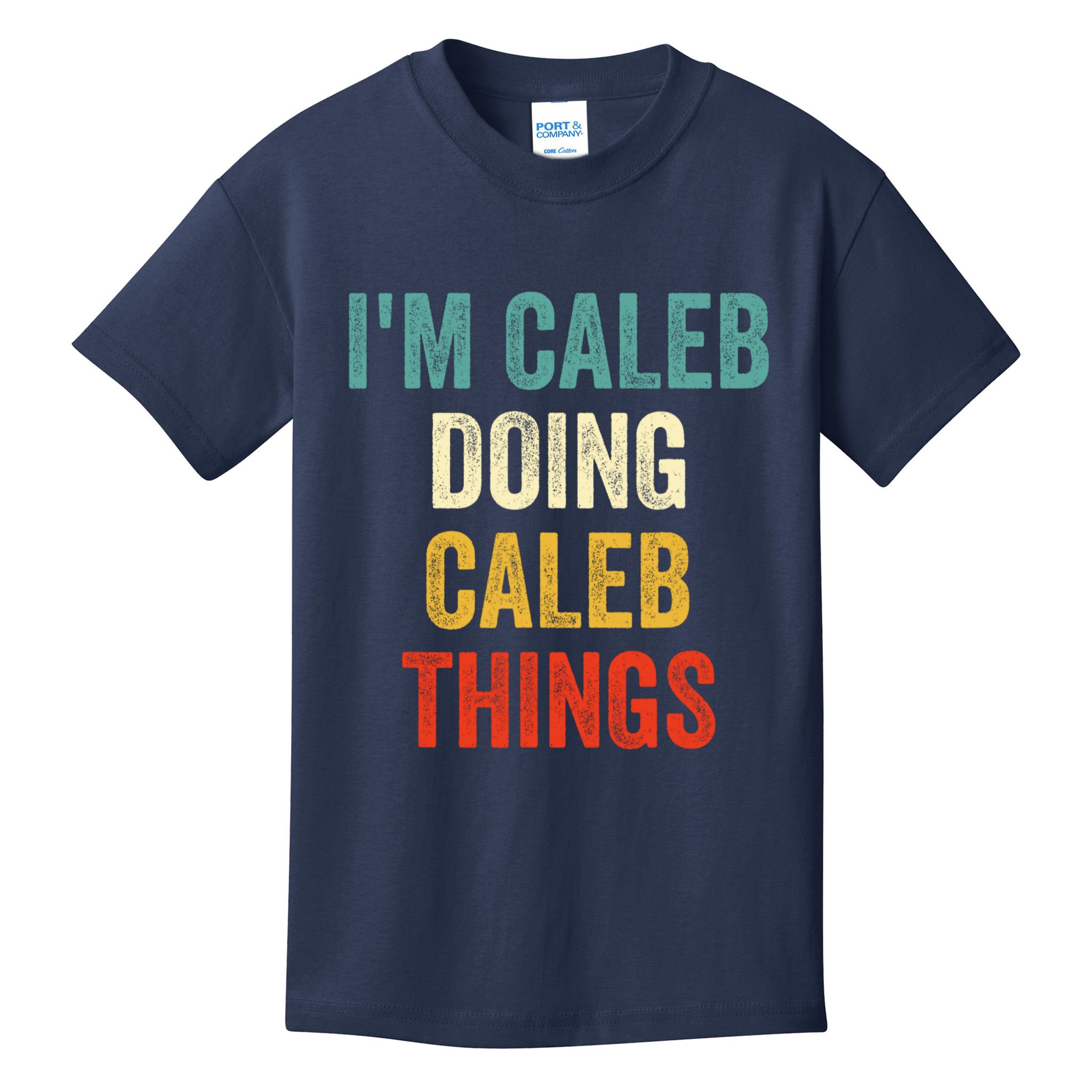 IM Caleb Doing Caleb Things Funny Kids T-Shirt