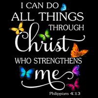 I Can Do All Things Through Christ Who Strengthens Me Butterfly Art Wool Snapback Cap