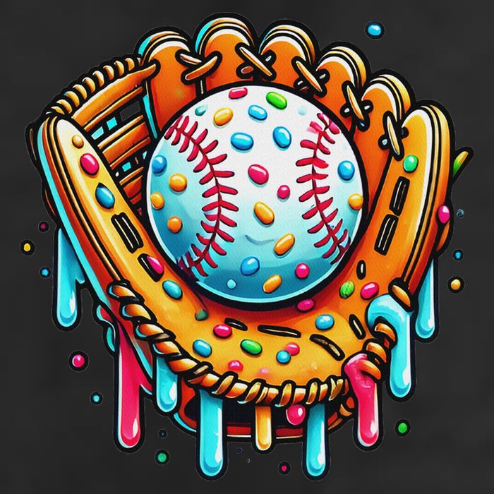 Ice Cream Drip Baseball Stuff Baseball Drip For Cool Comfort Performance Bucket Hat