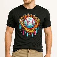 Ice Cream Drip Baseball Stuff Baseball Drip For Cooling Performance Crew T-Shirt