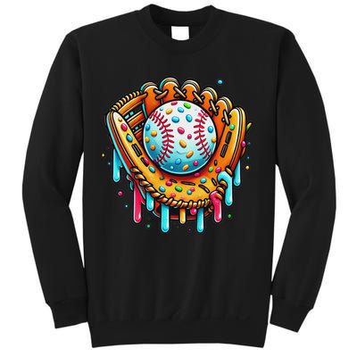 Ice Cream Drip Baseball Stuff Baseball Drip For Sweatshirt