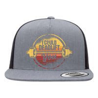 I Could Deadlift You Funny Deadlifting Gym Fitness Workout Flat Bill Trucker Hat