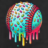 Ice Cream Drip Baseball Stuff Baseball Drip For Cool Comfort Performance Bucket Hat