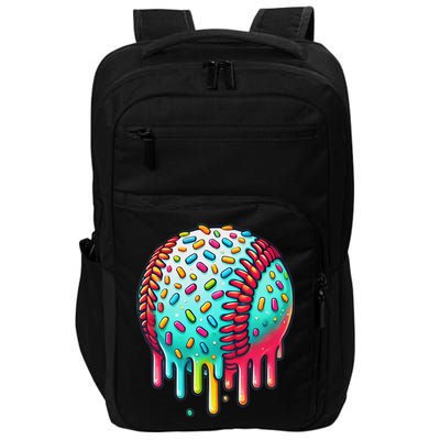 Ice Cream Drip Baseball Stuff Baseball Drip For Impact Tech Backpack