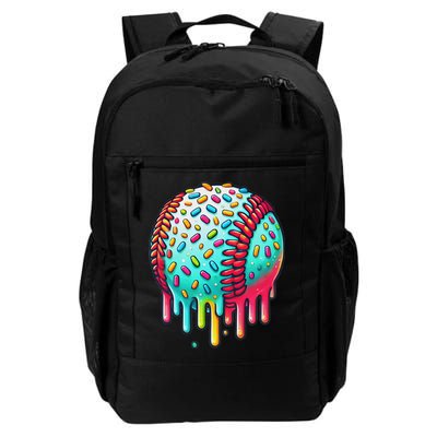 Ice Cream Drip Baseball Stuff Baseball Drip For Backpack