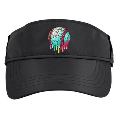 Ice Cream Drip Baseball Stuff Baseball Drip For Adult Drive Performance Visor