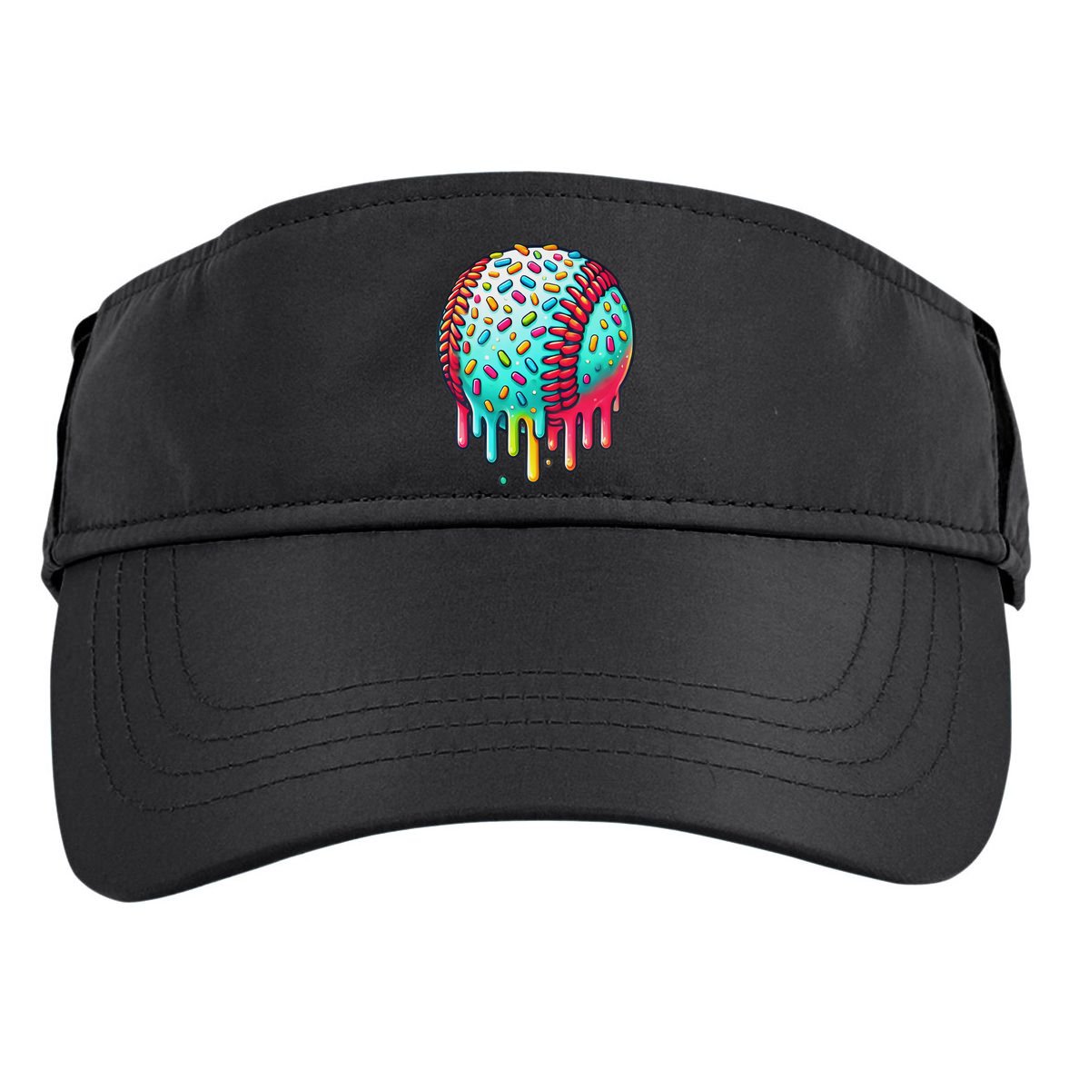 Ice Cream Drip Baseball Stuff Baseball Drip For Adult Drive Performance Visor