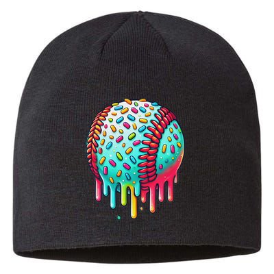 Ice Cream Drip Baseball Stuff Baseball Drip For Sustainable Beanie