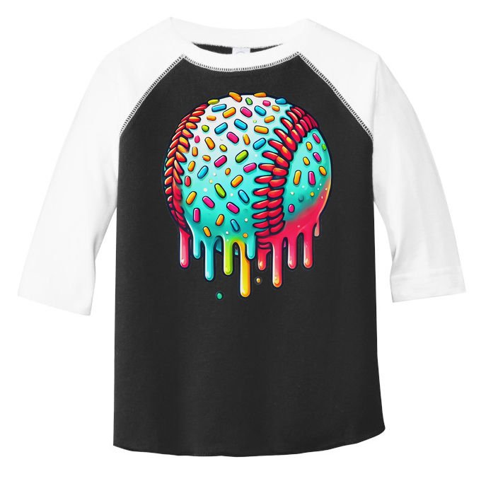 Ice Cream Drip Baseball Stuff Baseball Drip For Toddler Fine Jersey T-Shirt
