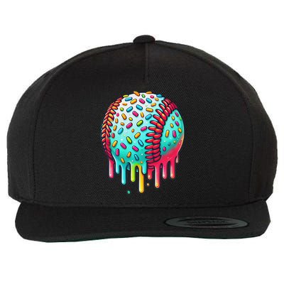 Ice Cream Drip Baseball Stuff Baseball Drip For Wool Snapback Cap