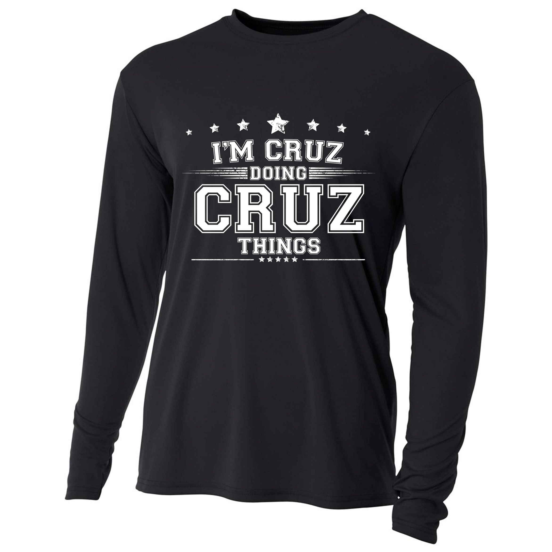 Im Cruz Doing Cruz Things Cooling Performance Long Sleeve Crew
