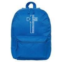 I Can Do Things Jesus Who Strenghtens Me Diabetes Type 1 Meaningful Gift 16 in Basic Backpack