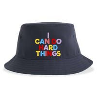 I Can Do Hard Things Teacher Inspiration Do Hard Things Sustainable Bucket Hat