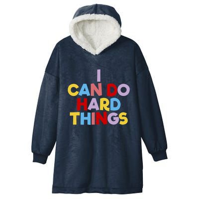 I Can Do Hard Things Teacher Inspiration Do Hard Things Hooded Wearable Blanket