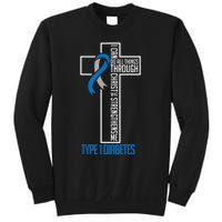 I Can Do Things Jesus Who Strenghtens Me Diabetes Type 1 Sweatshirt