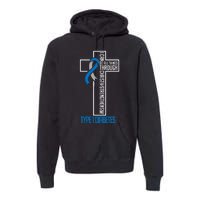 I Can Do Things Jesus Who Strenghtens Me Diabetes Type 1 Premium Hoodie