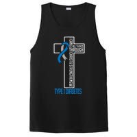 I Can Do Things Jesus Who Strenghtens Me Diabetes Type 1 PosiCharge Competitor Tank