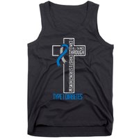 I Can Do Things Jesus Who Strenghtens Me Diabetes Type 1 Tank Top