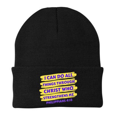 I Can Do All Things Through Christ Who Strengthens Me Beanie