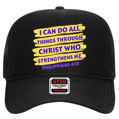 I Can Do All Things Through Christ Who Strengthens Me Trucker Hat