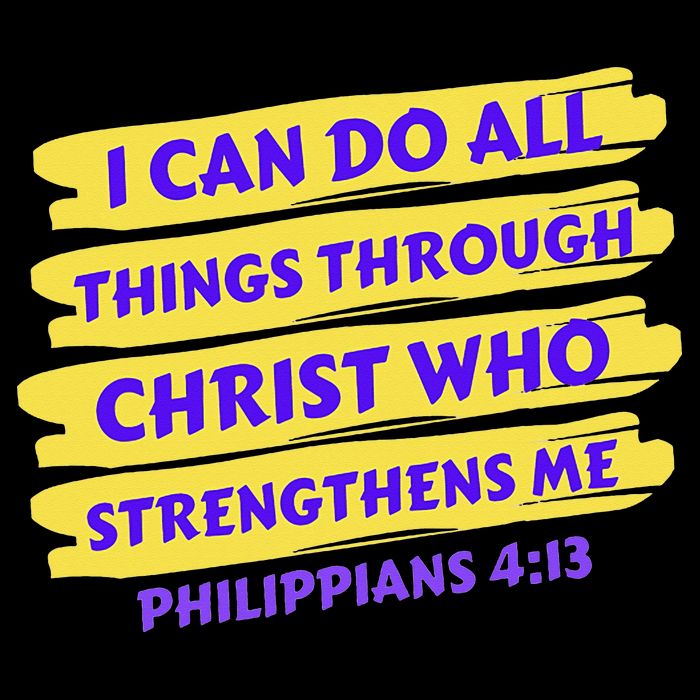 I Can Do All Things Through Christ Who Strengthens Me Toddler T-Shirt
