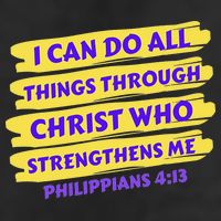 I Can Do All Things Through Christ Who Strengthens Me Microfiber Hand Towel