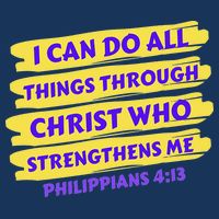 I Can Do All Things Through Christ Who Strengthens Me Infant Baby Jersey Bodysuit