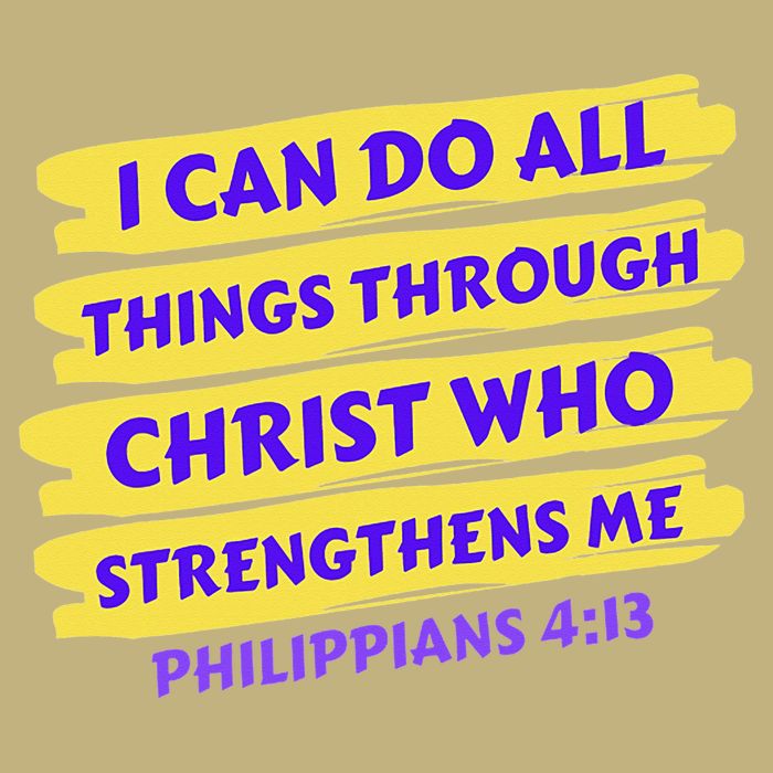 I Can Do All Things Through Christ Who Strengthens Me Hoodie