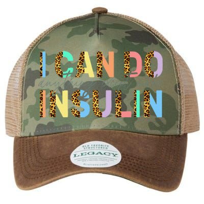 I Can Do Anything Except Make Insulin Funny Diabetes Types Legacy Tie Dye Trucker Hat