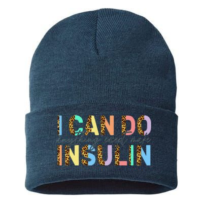 I Can Do Anything Except Make Insulin Funny Diabetes Types Sustainable Knit Beanie