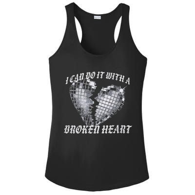 I Can Do It With A Broken Heart Ladies PosiCharge Competitor Racerback Tank
