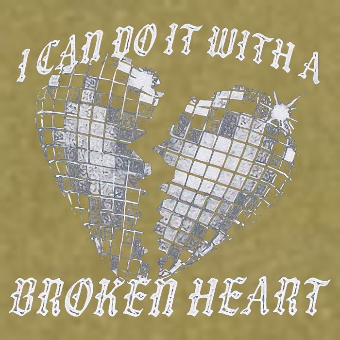 I Can Do It With A Broken Heart Garment-Dyed Women's Muscle Tee