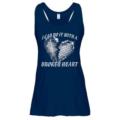 I Can Do It With A Broken Heart Ladies Essential Flowy Tank