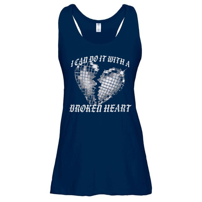 I Can Do It With A Broken Heart Ladies Essential Flowy Tank
