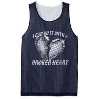 I Can Do It With A Broken Heart Mesh Reversible Basketball Jersey Tank