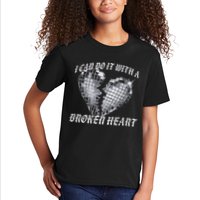 I Can Do It With A Broken Heart Kids T-Shirt