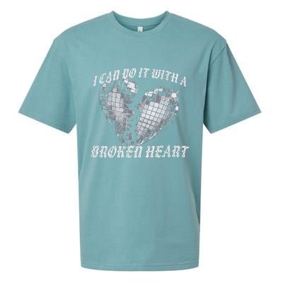 I Can Do It With A Broken Heart Sueded Cloud Jersey T-Shirt